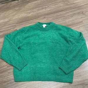 H&M Green Sweater